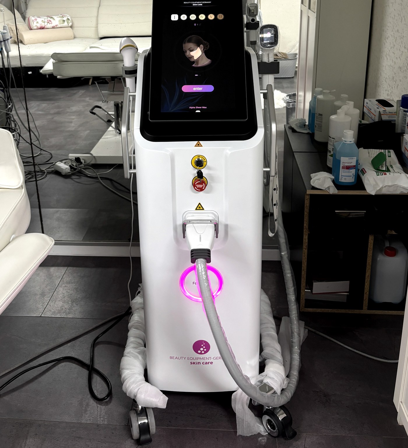 Alpha Sheer Max KI-Diodenlaser